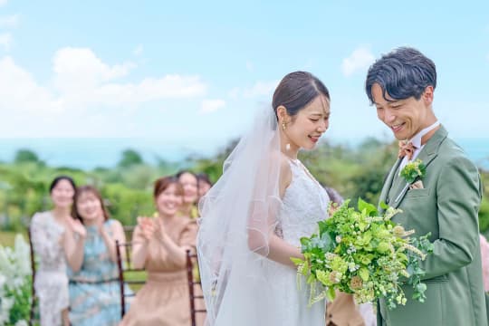 THE SURF OCEAN TERRACE ガーデン挙式 画像