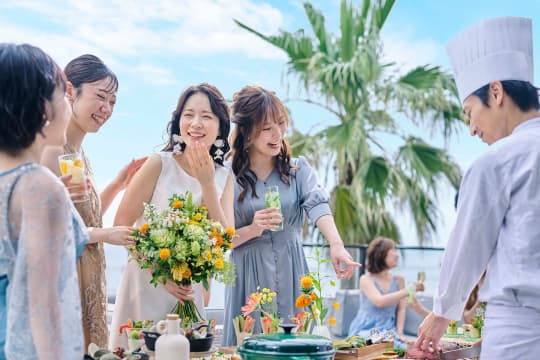 THE SURF OCEAN TERRACE テラスパーティー 画像