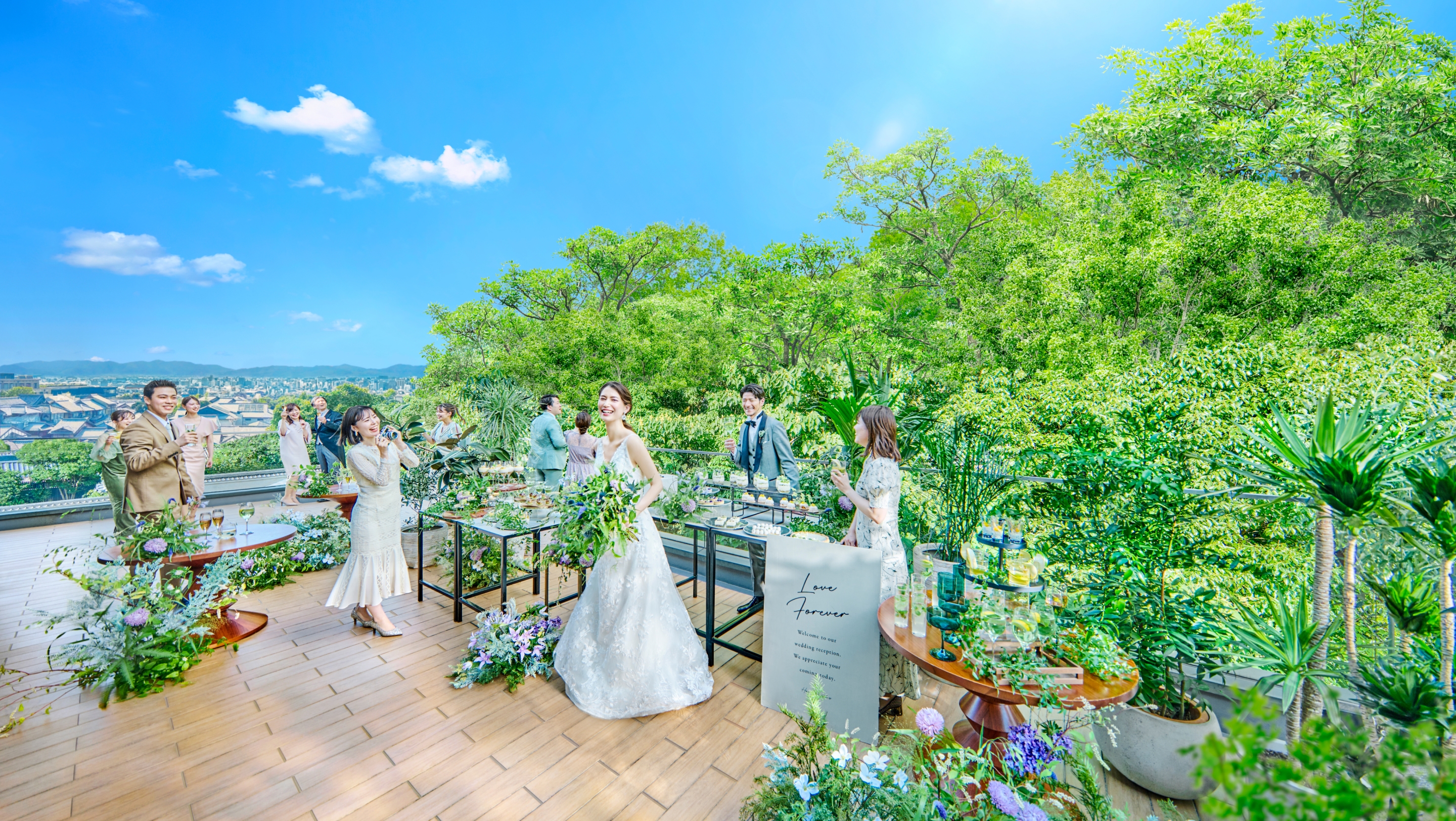 KOTOWA 京都 八坂 テラスパーティー画像