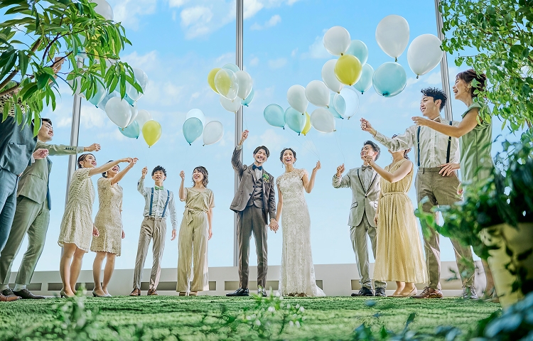 The 33 Sense of Wedding バルーン演出 画像