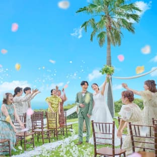THE SURF OCEAN TERRACE ガーデン挙式 画像