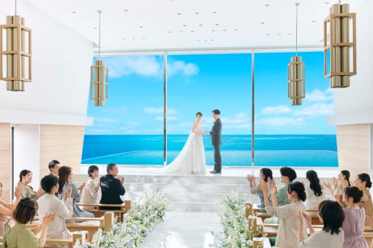 THE SURF OCEAN TERRACE チャペル挙式 画像
