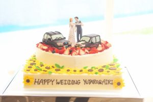おふたりに合わせたウエディングケーキ 佐賀の結婚式場 アクアデヴュー佐賀スィートテラス 公式