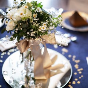 テーブル装花 群馬の結婚式場 ザ リーヴス プレミアムテラス 前橋 公式