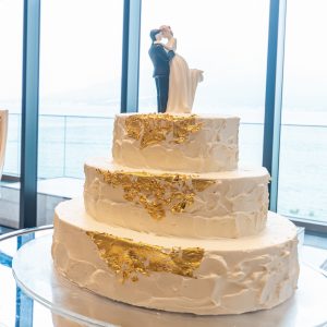 ウエディングケーキ The Baysuite Sakurajima Terrace 鹿児島県鹿児島市の結婚式場 ゲストハウス