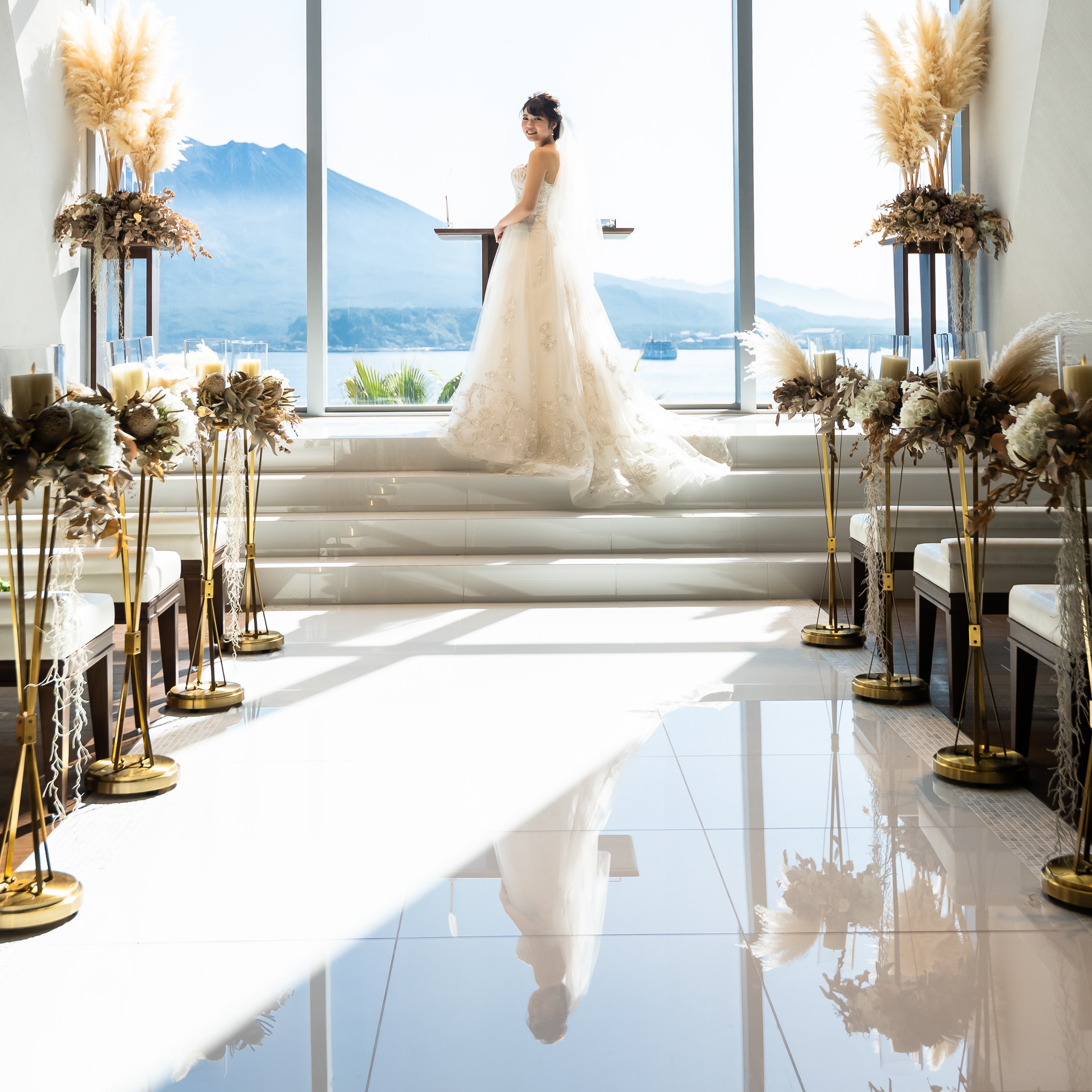 サプライズウエディング | ザ・ベイスイート 桜島テラス | 鹿児島県