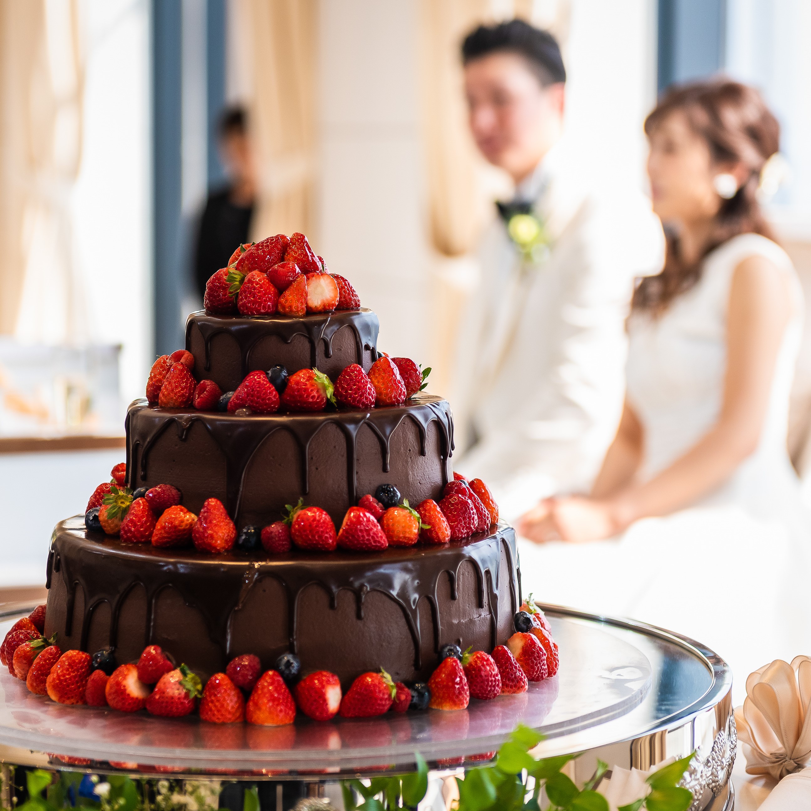 ウェディングケーキのデザイン The Baysuite Sakurajima Terrace 鹿児島県鹿児島市の結婚式場 ゲストハウス