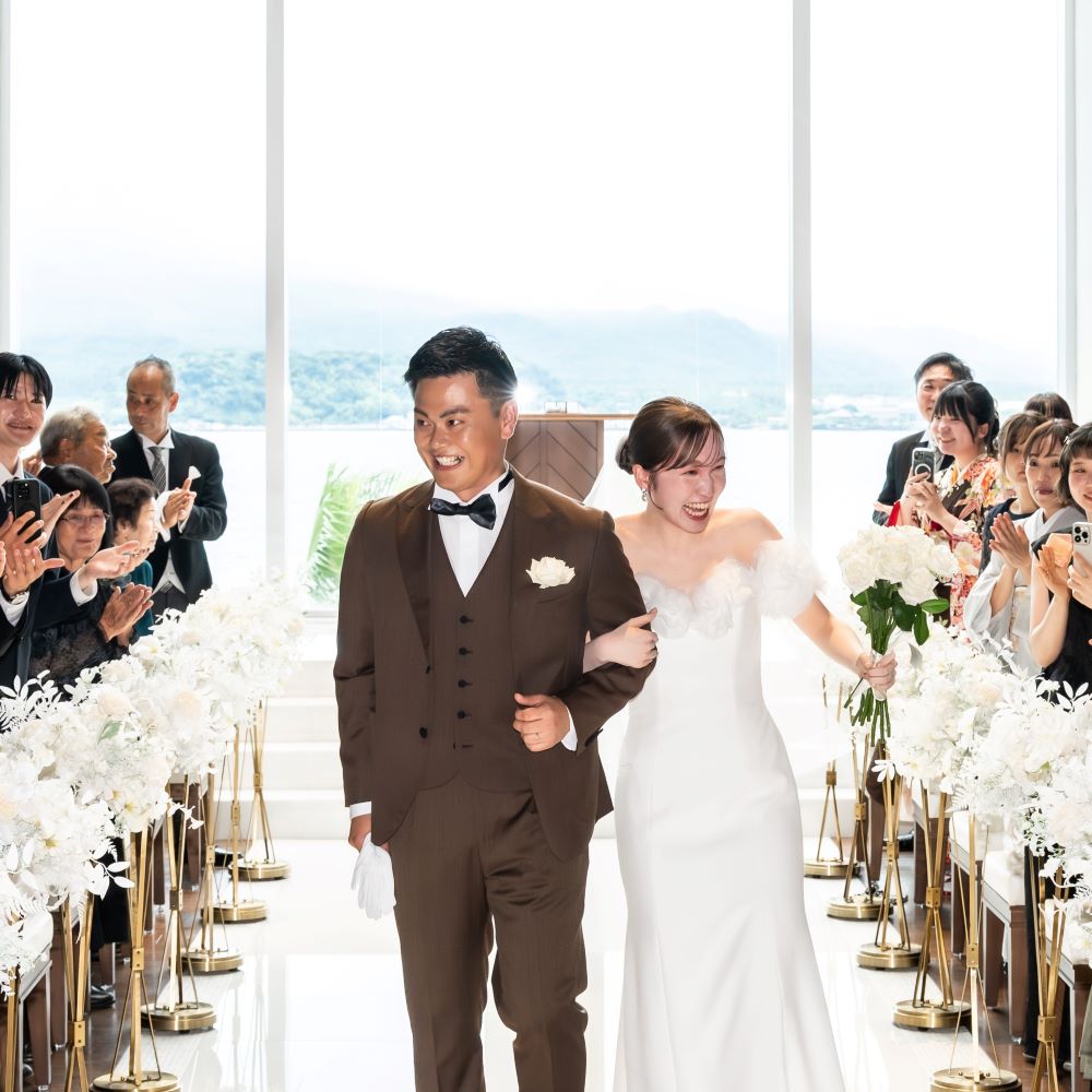 ウエディングレポート | ザ・ベイスイート 桜島テラス | 鹿児島県